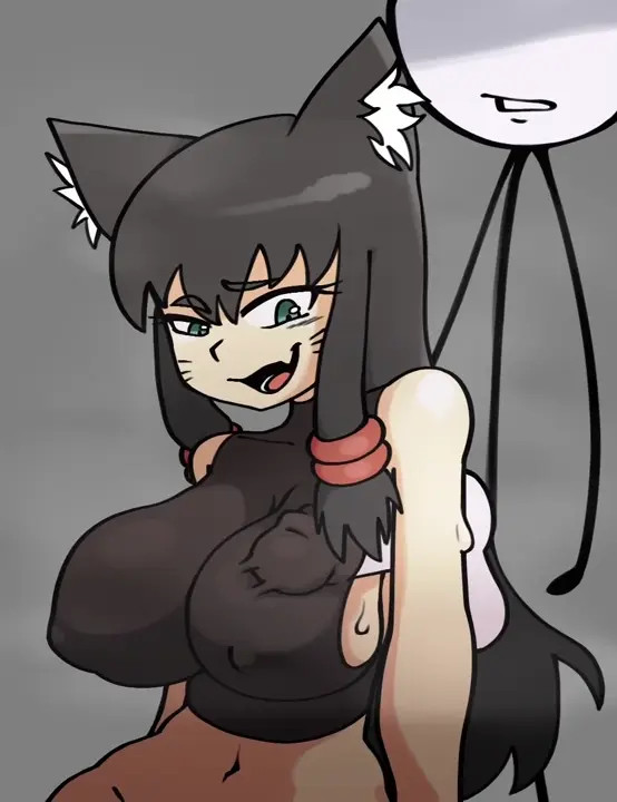 Stick man Armpit sex [Bcausart]