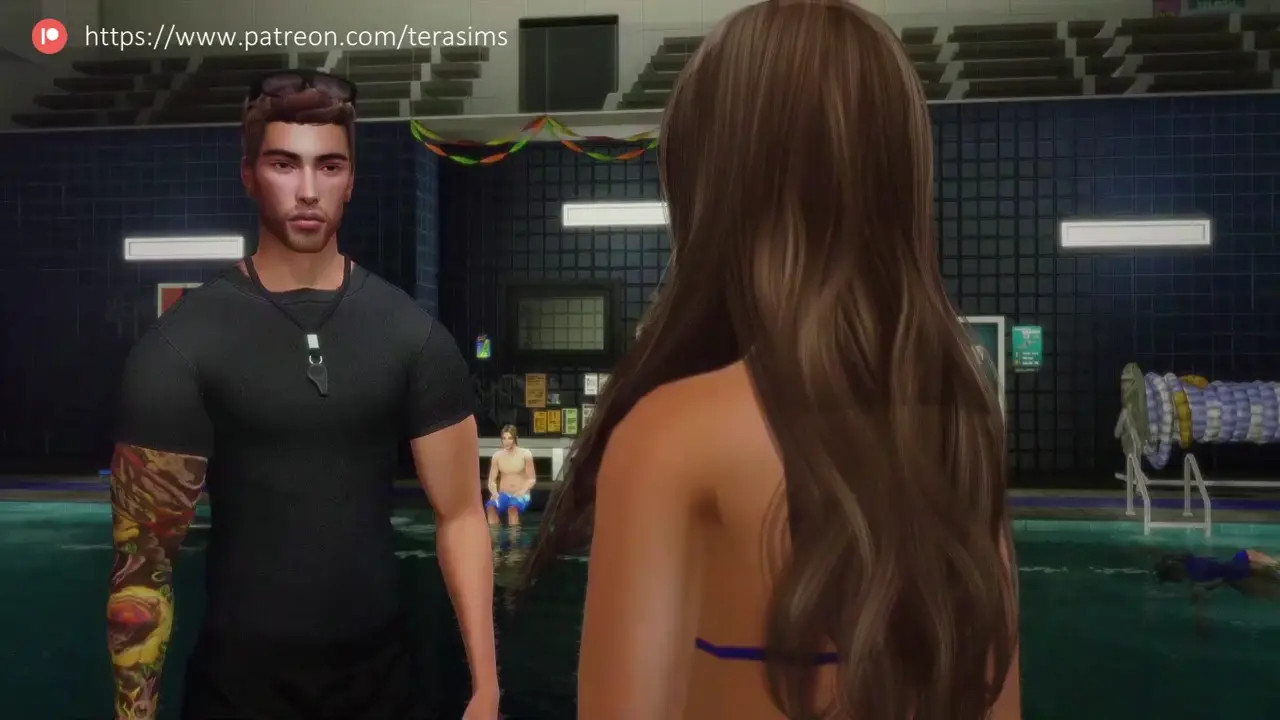 Gagging on my coach's big dick