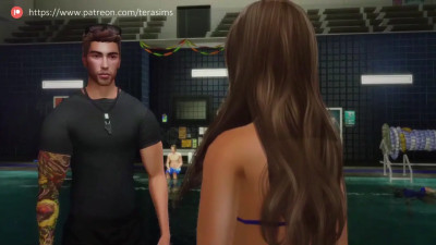 Gagging on my coach's big dick