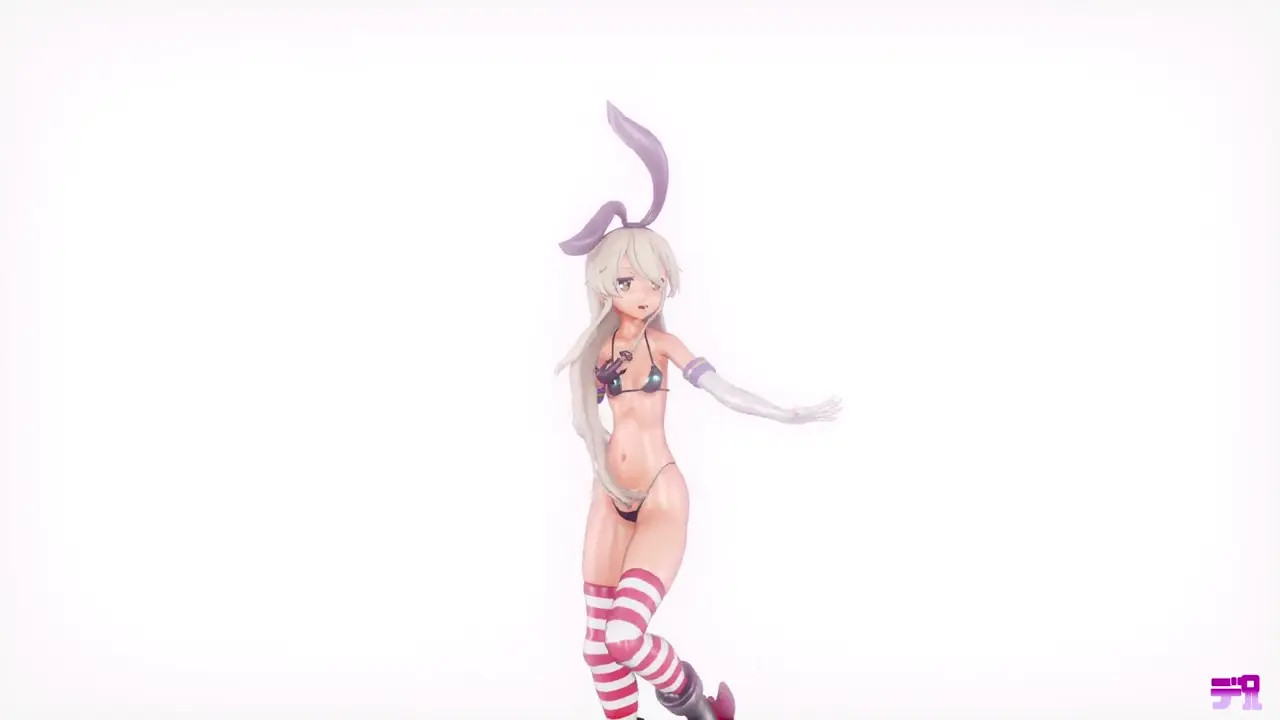 Shimakaze - Walking in the Center of the World [MMD R15] Delor