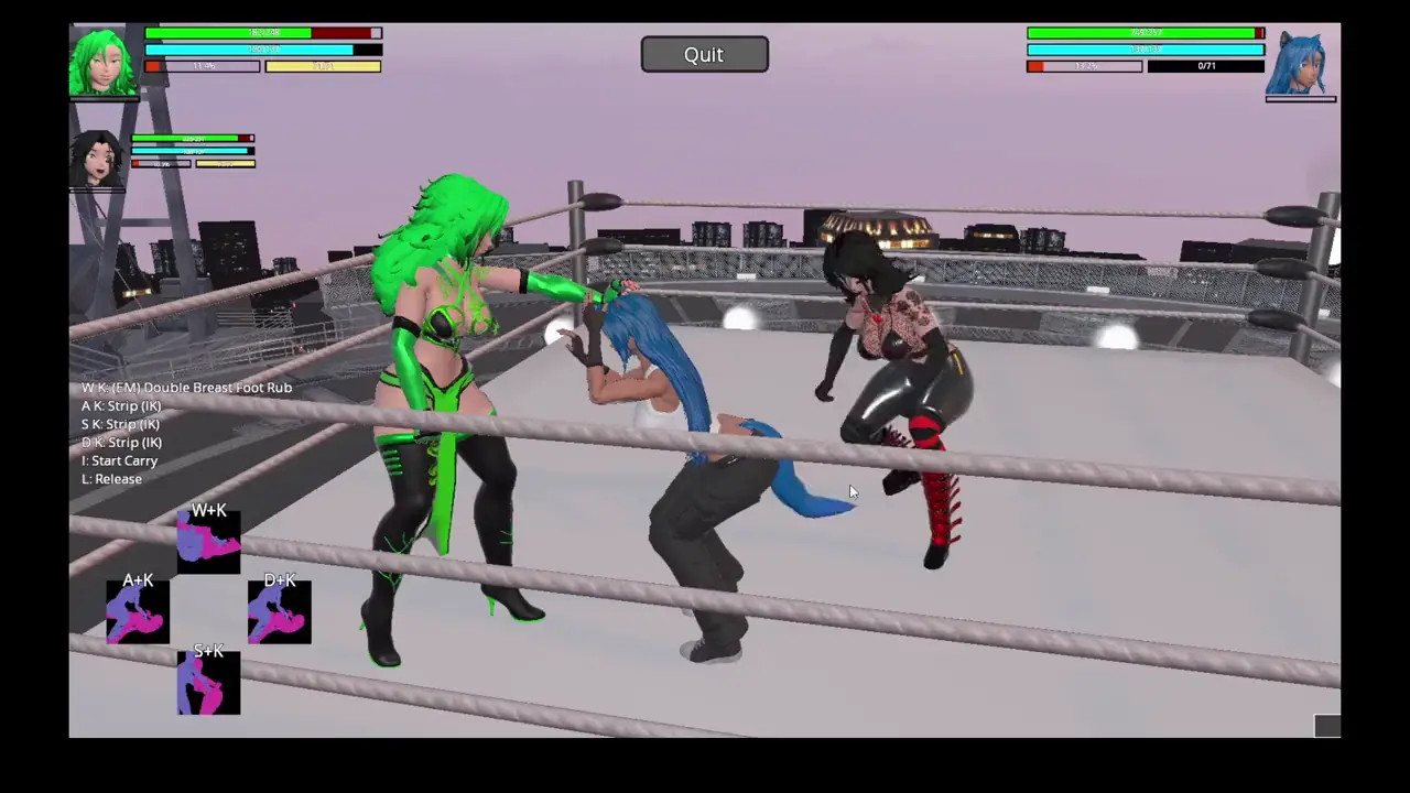 THE ARENA: Willow vs Livvy VS Lydia (debut match)