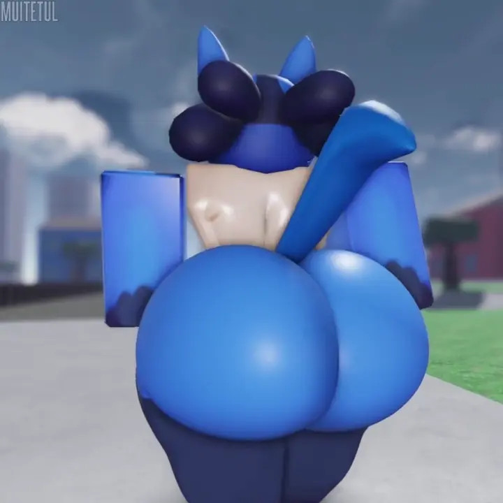 [No sound] Lucario walking (Muitetul)
