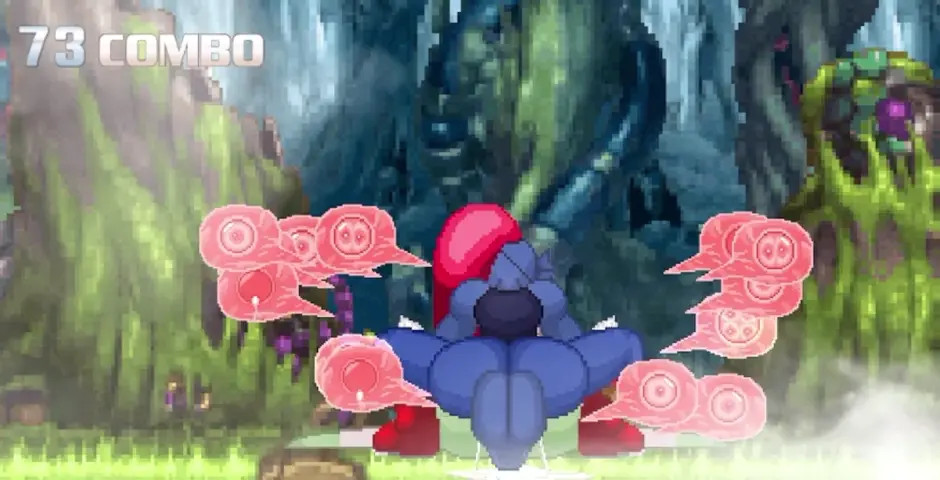 Mienshao caught again and bred full of fish gunk by Undyne