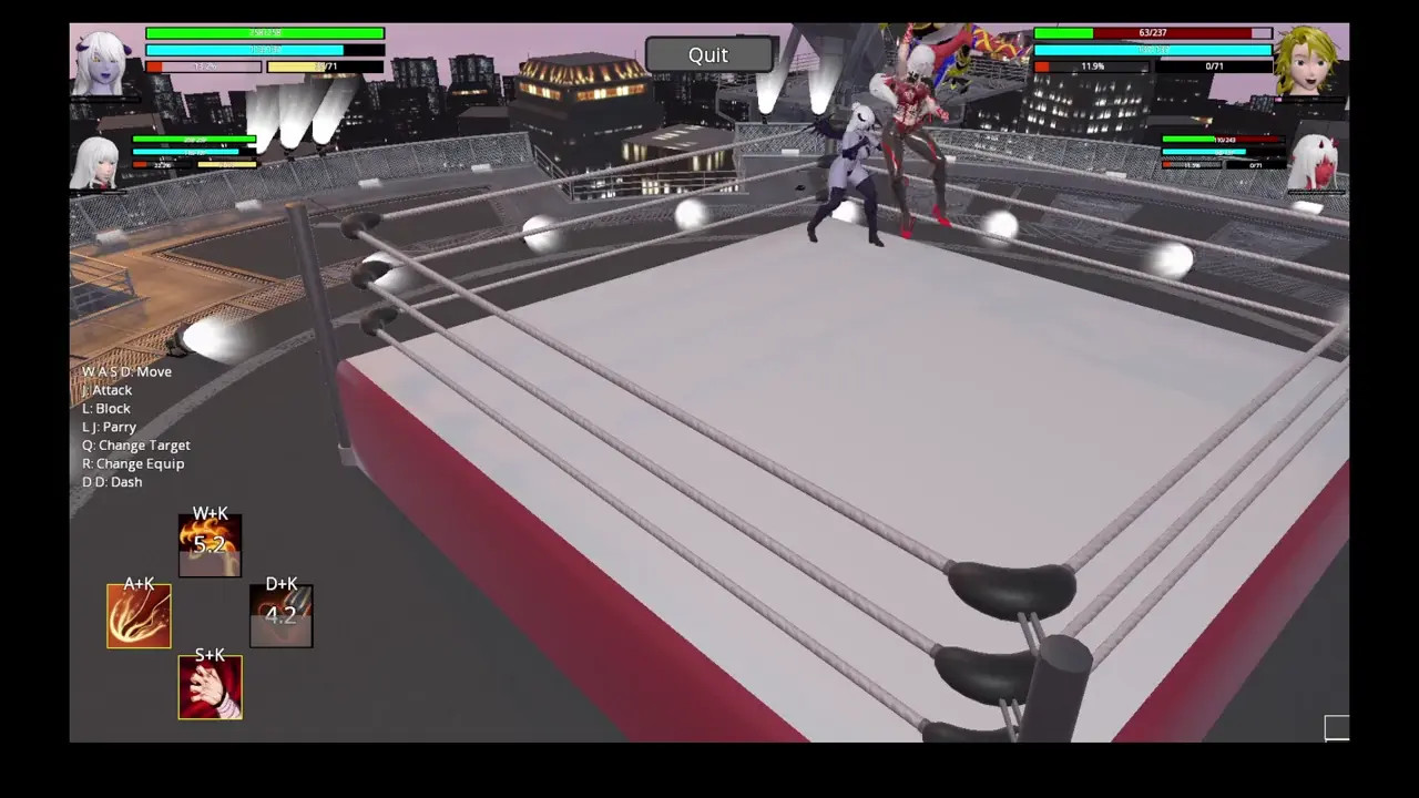 TEAM ARENA: KIJO AND BUMBLE VS AIKA AND LILITH (TAG TOURNAMENT)
