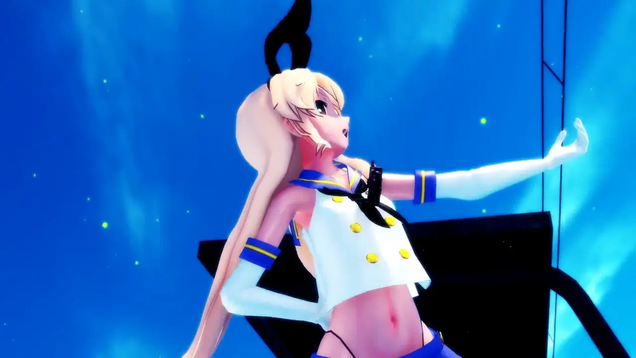 Shimakaze - Booo [MMD R15] Hamselvish