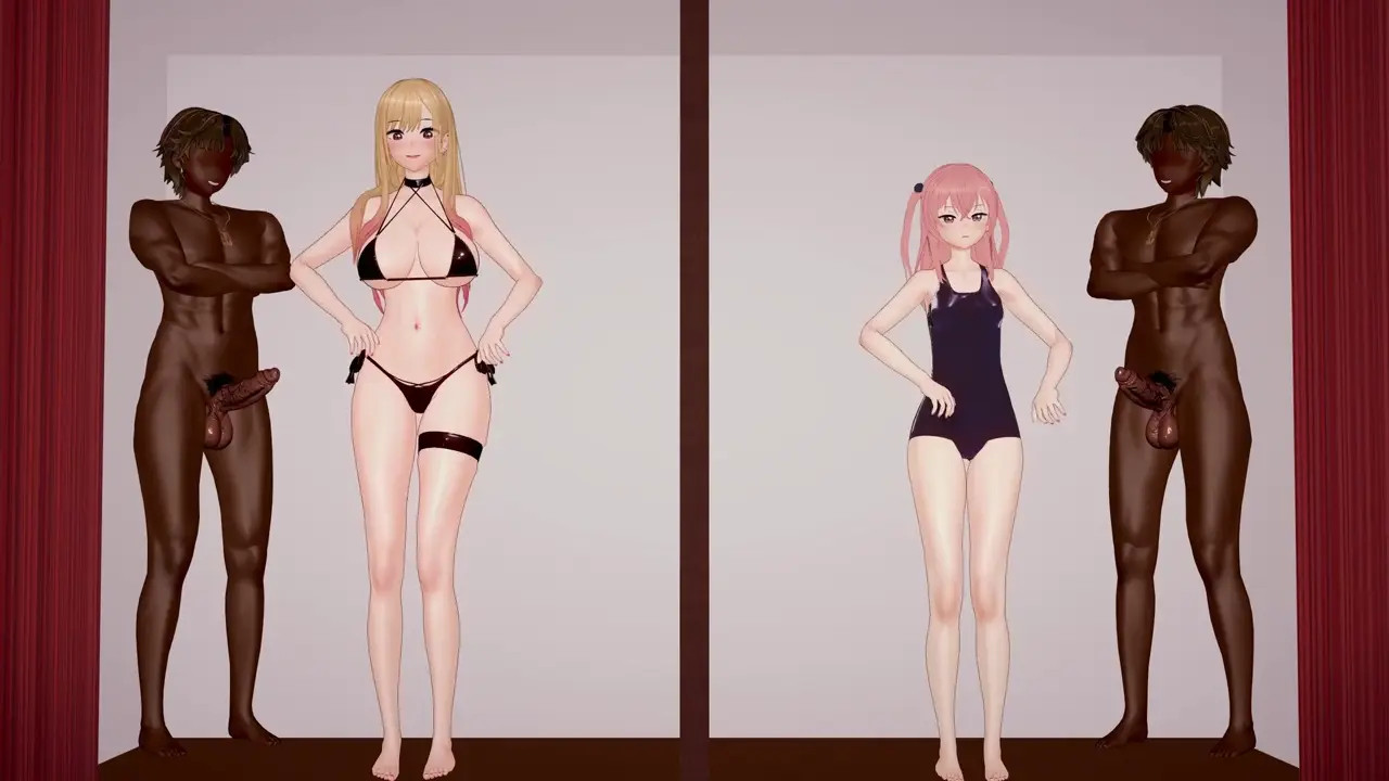 bisque doll silhouette cosplay show - Thumbs Up