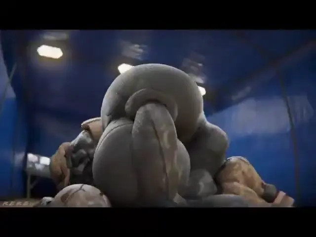 Spartan having fun