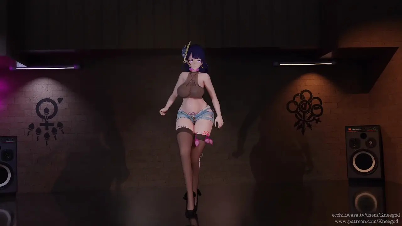 MMD Raiden Shogun [KneeGod]