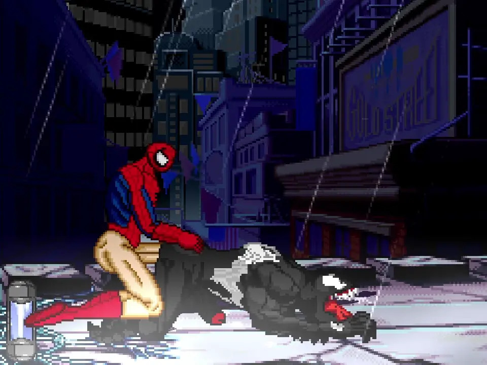 MUGEN Spiderman fucks Venom