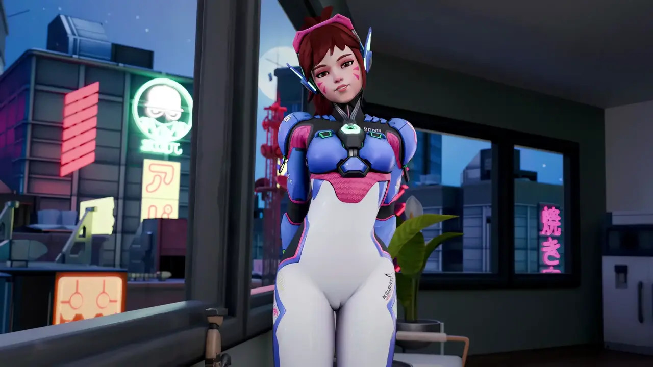 Dva is too good on Fortnite