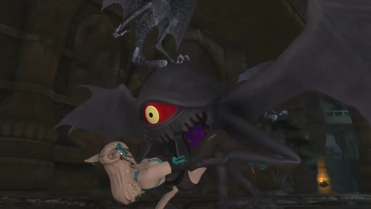 Pantyhose Catgirl: Monsters + Corruption Gallery