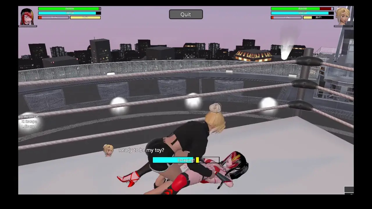 THE ARENA: BERNICE VS HARLEY (DEBUT MATCH)