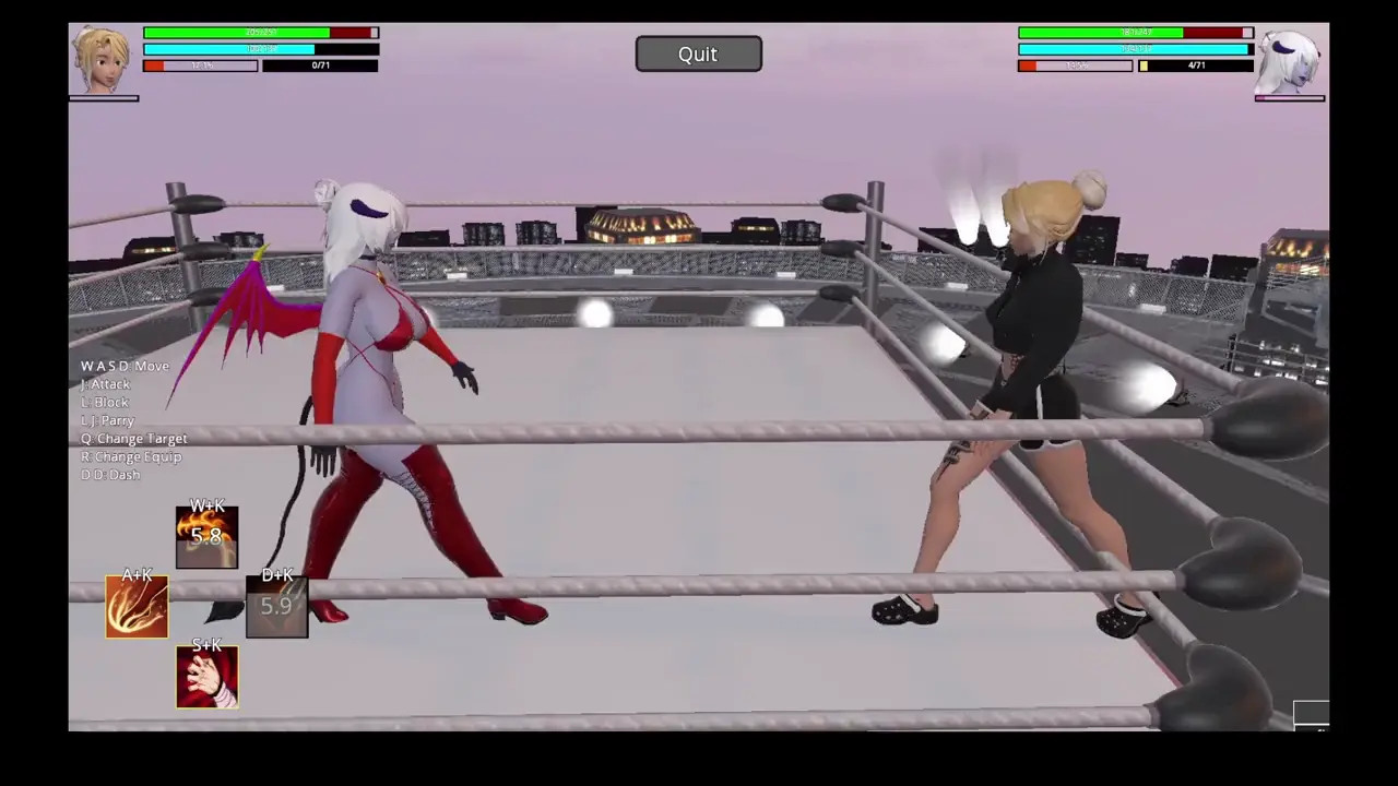 THE ARENA : LILITH VS HARLEY (RANK 3 TITLE MATCH)