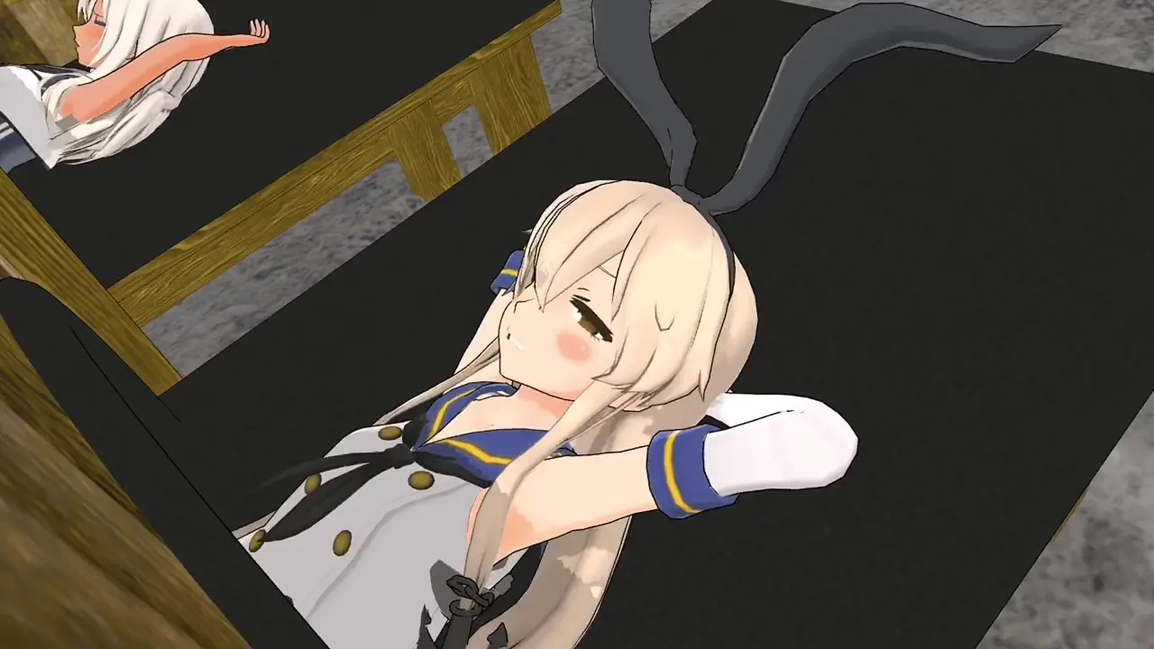 Shimakaze & Ro500 Refueling [R18] Poot