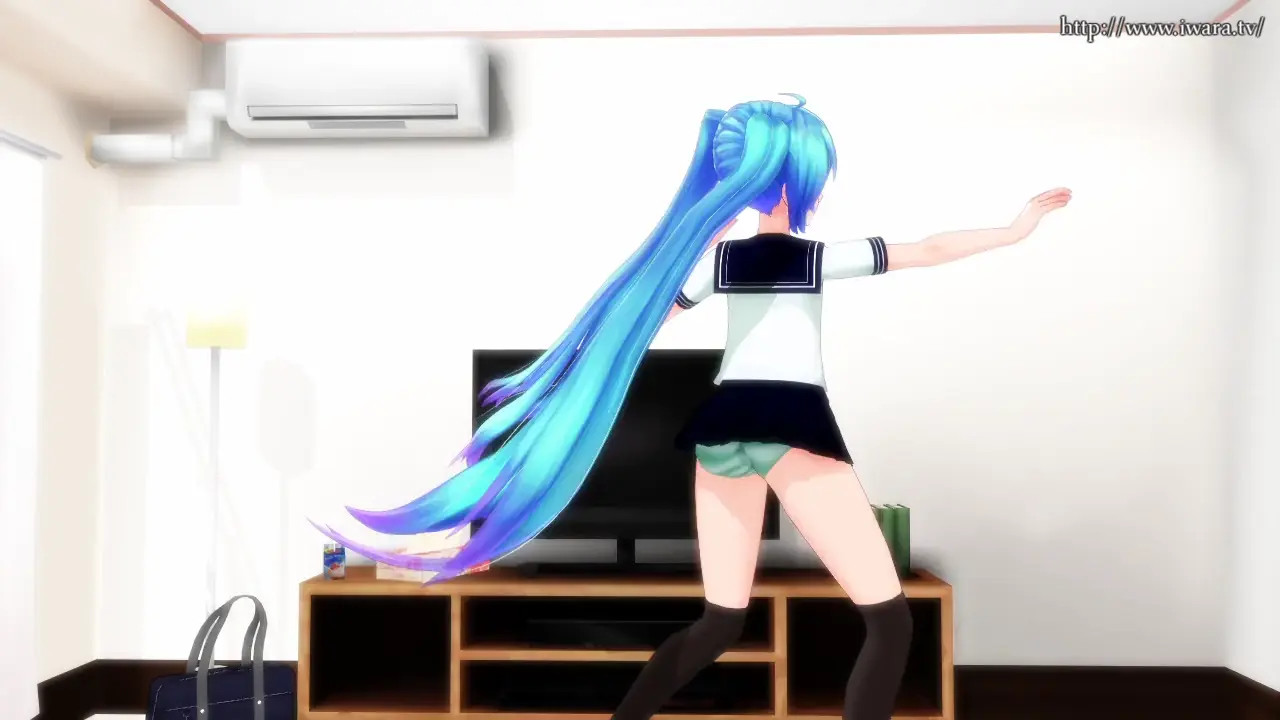 (MMD) 8 mins of intense & soft blowjob done by Miku