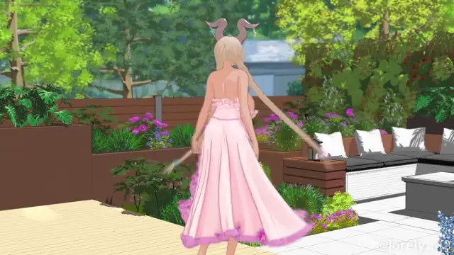 Owari garden boob job (Azur Lane) [Lorely_R18]