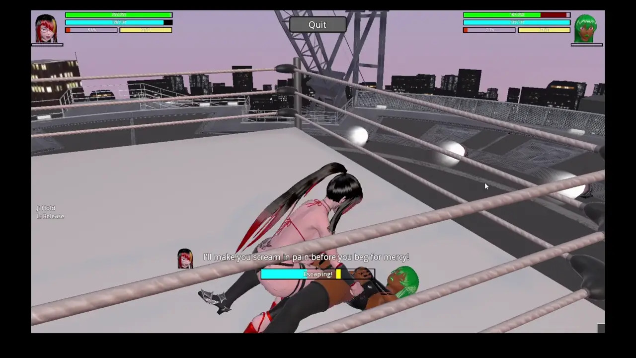 THE ARENA: BERNICE VS COLLENE BROWN (DEBUT MATCH)