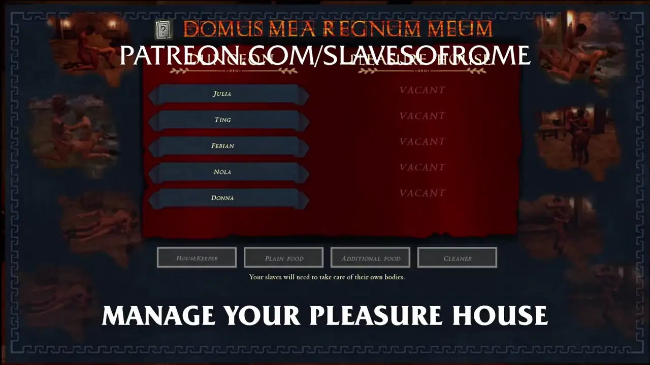 Slaves of Rome - Pleasure House Update (v2.8.4) IS NOW OUT!