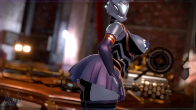 BlipsVR - Warframe Puppy Girl Voruna Gets Fucked By Her Clone