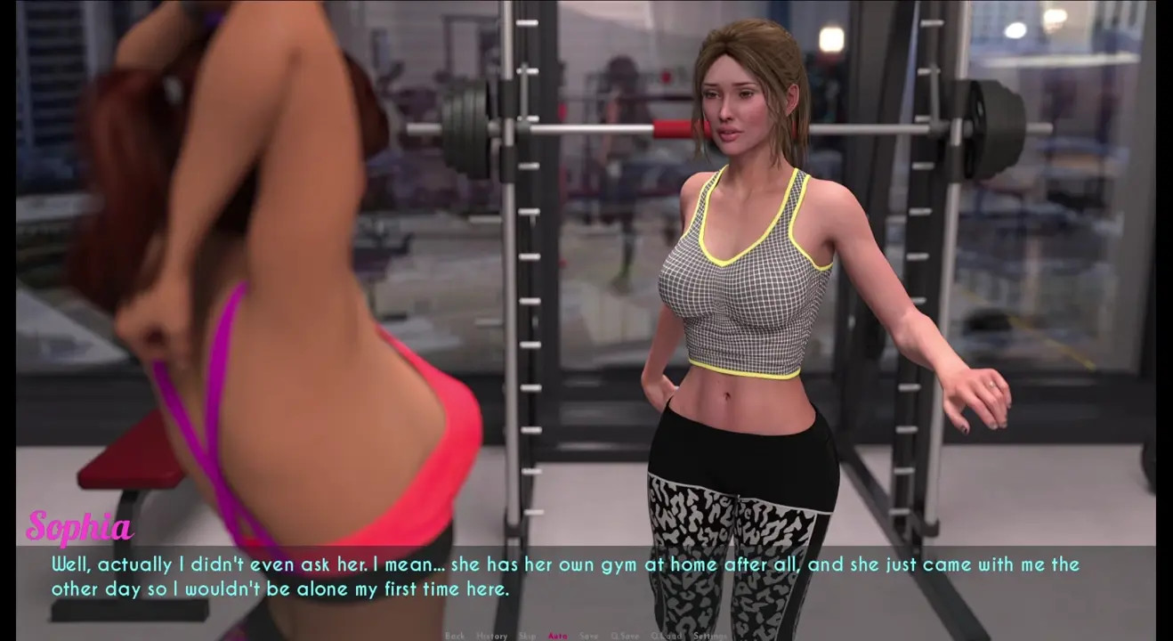 Sophia Parker: Hidden Desires - Fitness with Vicky