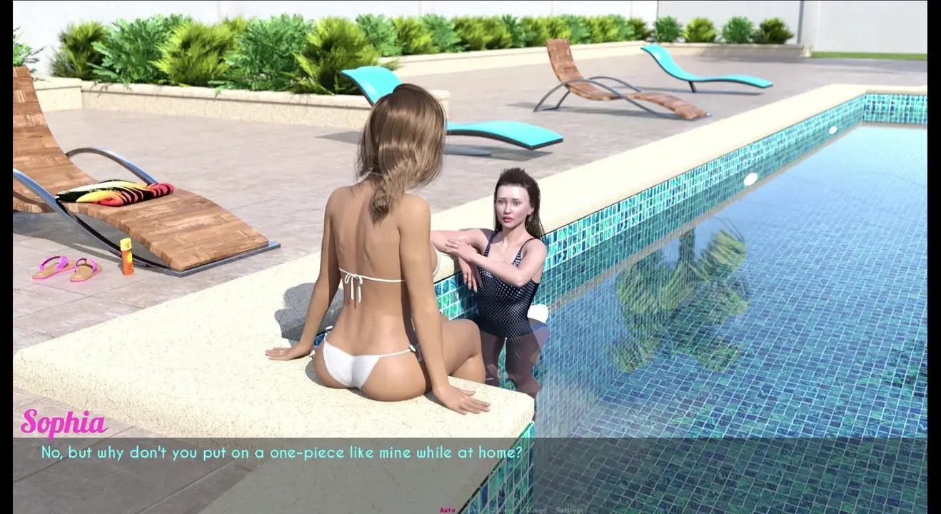 Sophia Parker: Hidden Desires - Sunbathing with Ellie
