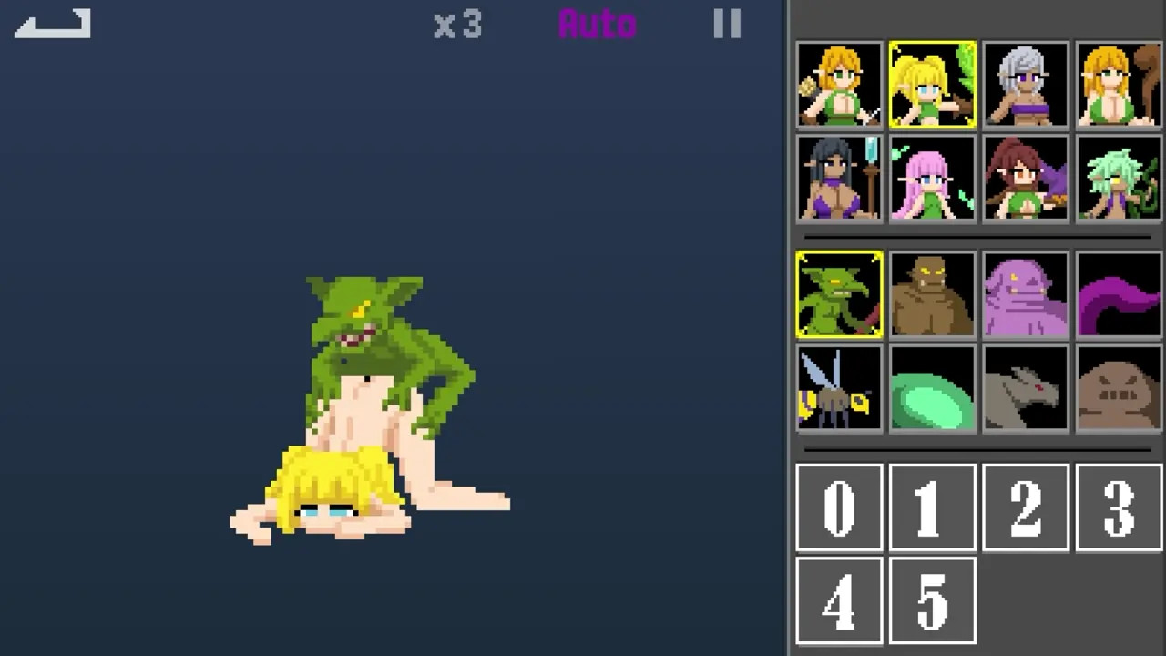Hentai Game Elf TD Lustful monster invasion Full Gallery