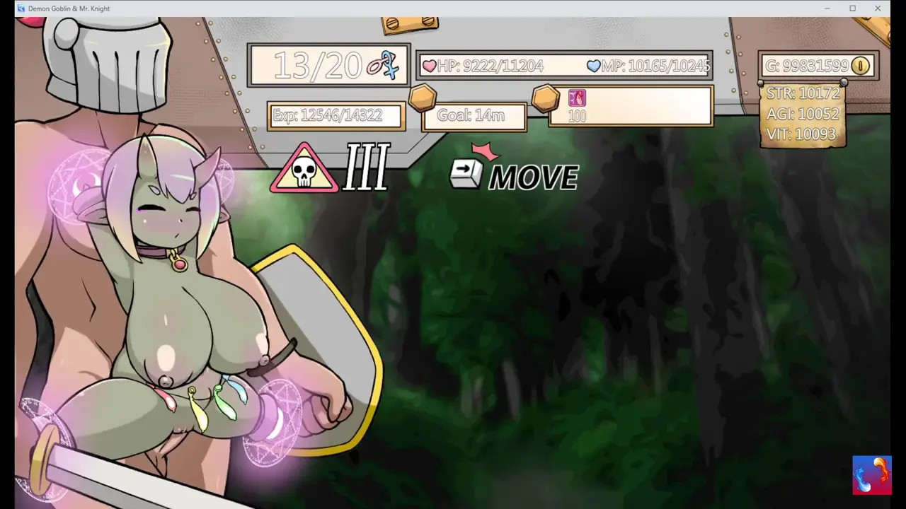 Demon Goblin and Mr. Knight - Play No Commentary