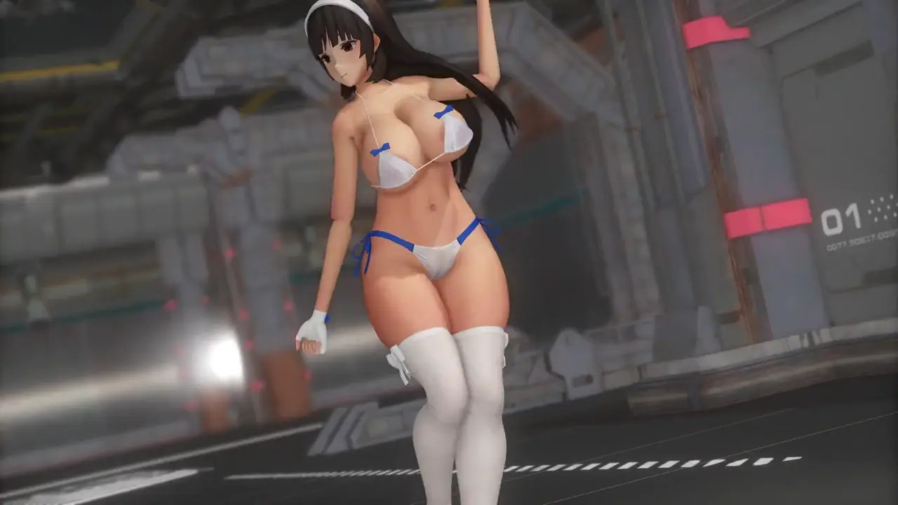 [MMD]QBZ-95 - Gokuraku Jodo (Girls' Frontline)