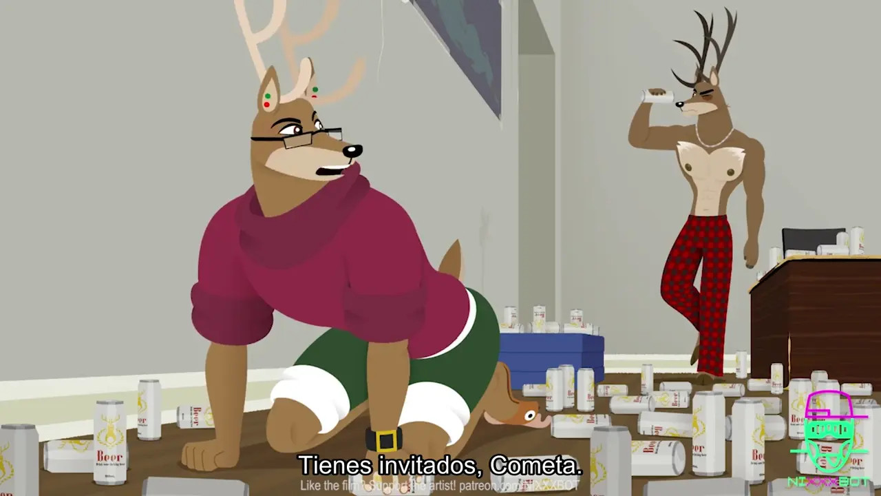 Reindeer New Year 3
