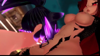 Cutie gives head to dragon