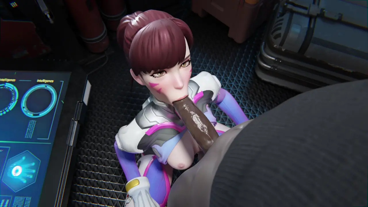 D.va Blowjob [All Angles] [4K] [Black]