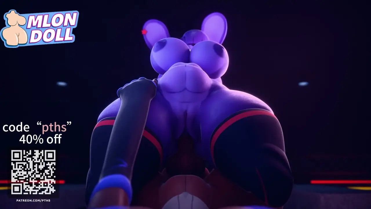 Look! Officer Rabbit is masturbating.