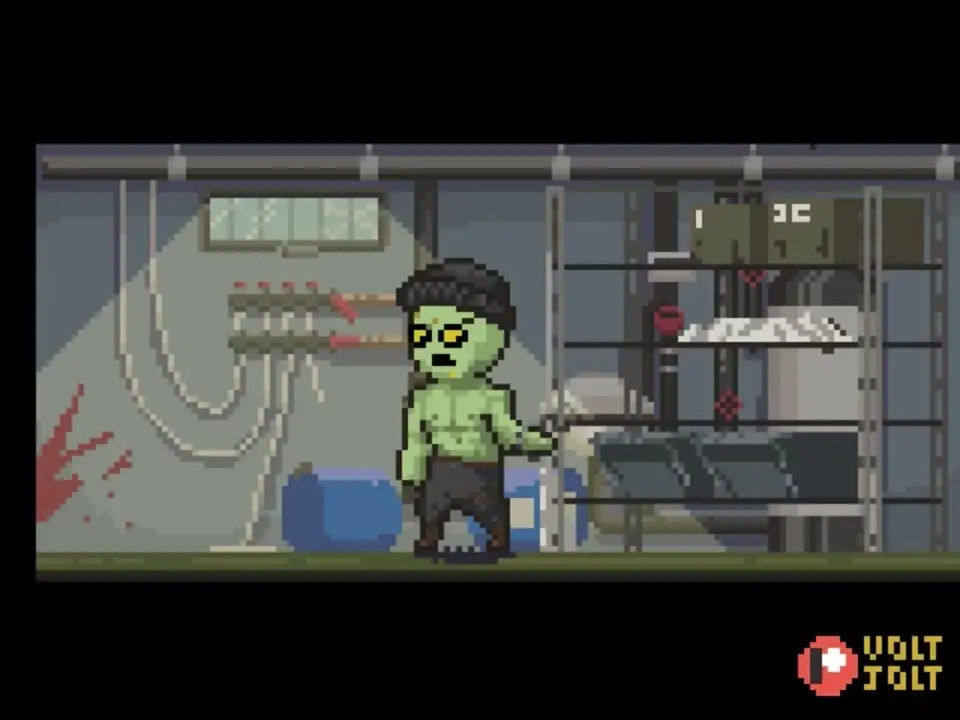 Dumb Girl fucked Zombie Man (Voltjolt)