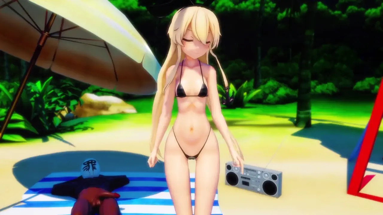 Shimakaze - I'm ill [MMD R18] Hamselvish