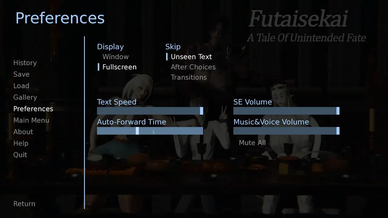 Futaisekai - A Tale of Unintended Fate lyra and elasha atonement ending