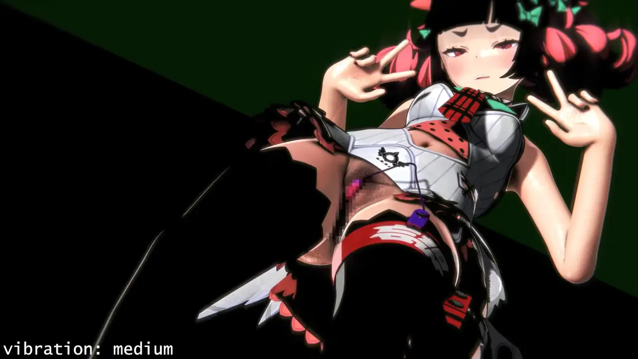 [pubic hair and darker lewd areas] Nangong Yu - 前後腰振りBass Knight