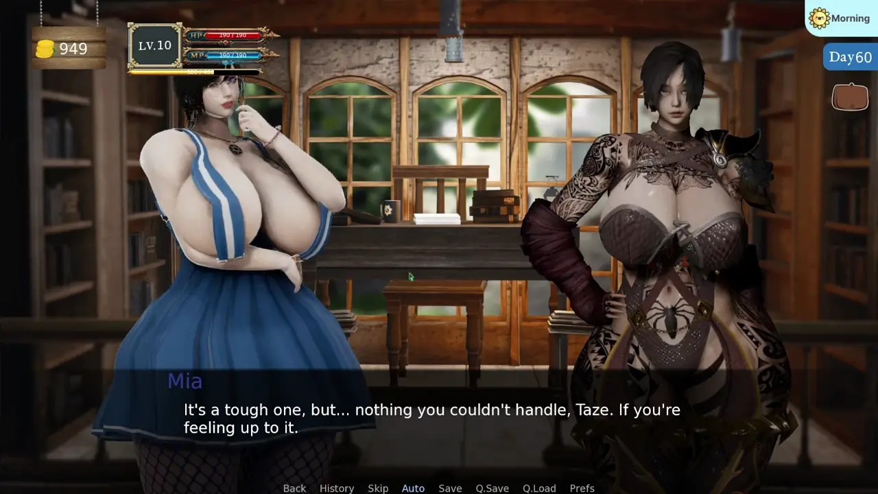 Futaisekai - A Tale of Unintended Fate taze and succubi ending
