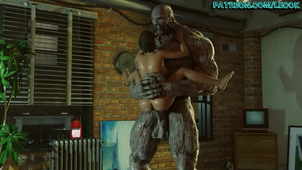 Jill Valentine's pussy and ass ruined hard by raging Nemesis (2k and 60fps)