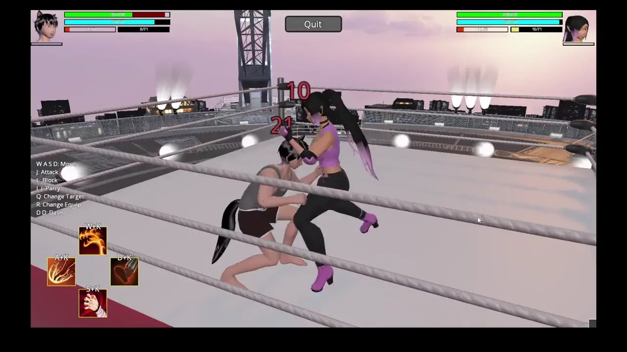THE ARENA: TREN VS MISS GASM