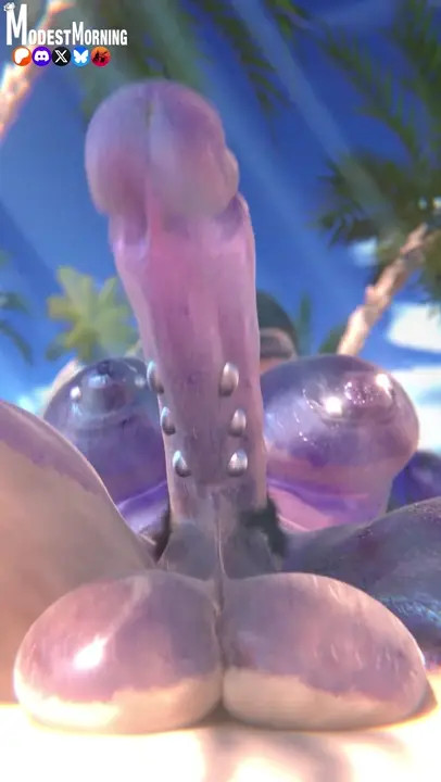 Lena's beach balls [ModestMorning][4K 30FPS]
