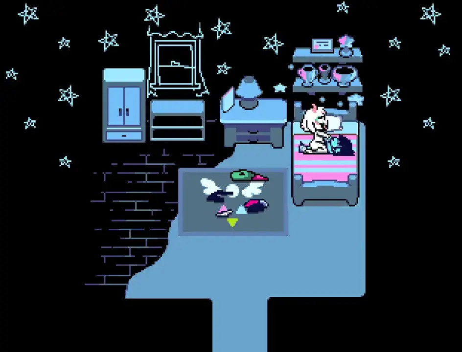 Ralsei Loves Kris So Much (1/2)