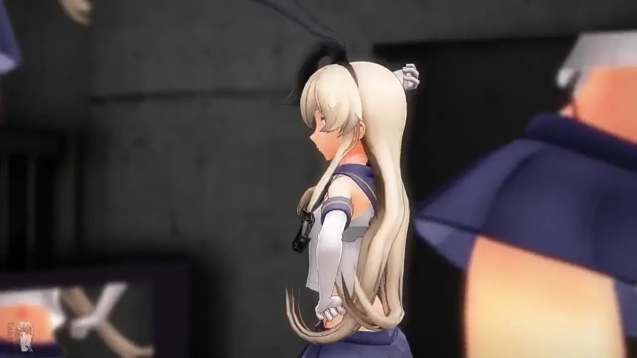 Shimakaze - Deep Blue Town [MMD] Taka22