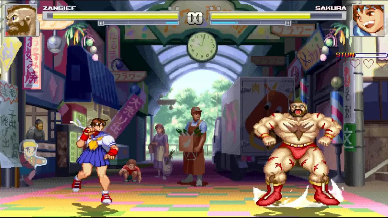 Zangief VS Sakura