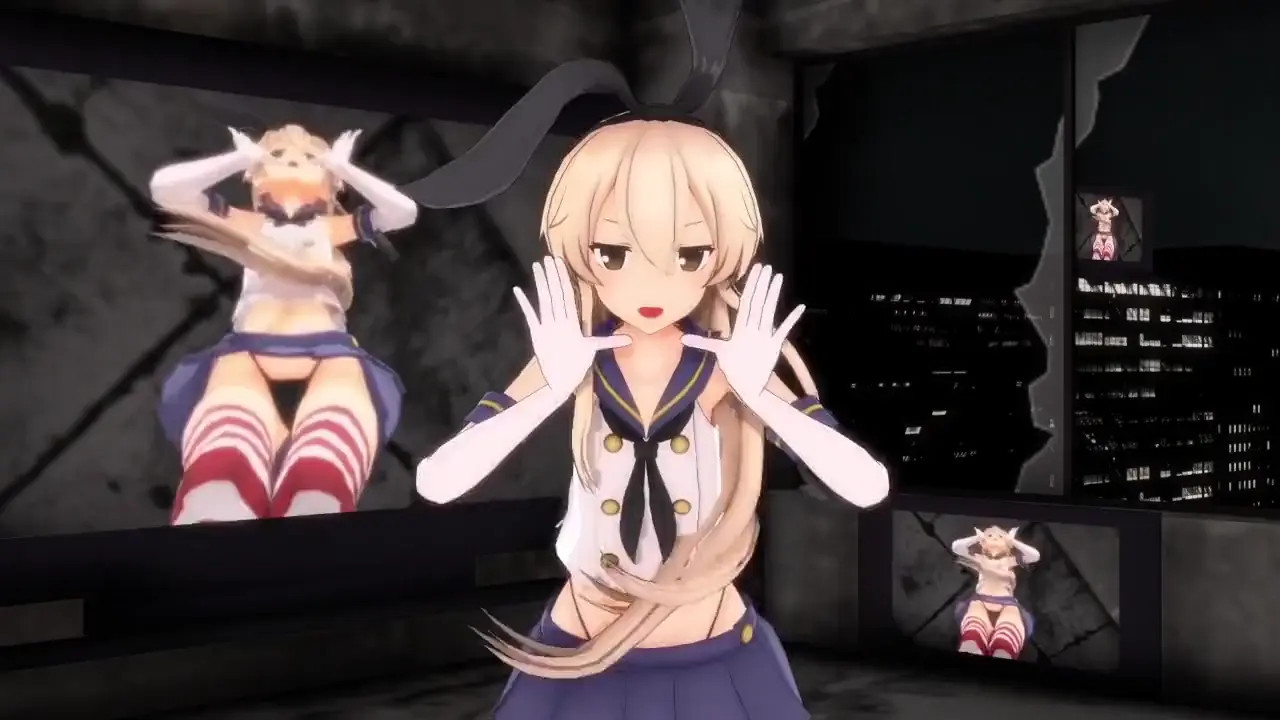 Shimakaze - Onegai Darling [MMD] Taka22