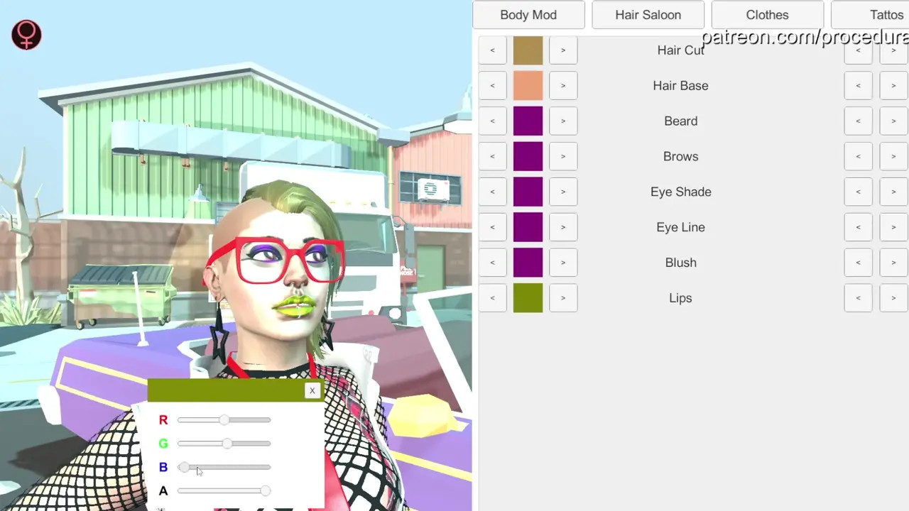 Rockstar loves a dick (proceduralis)