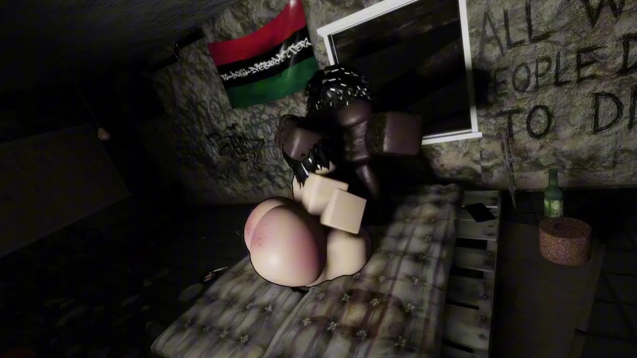 femboy having fun with his black friend