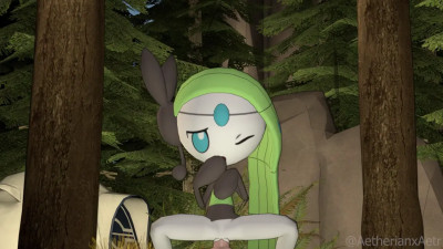 Meloetta Cowgirl Animation (4k)