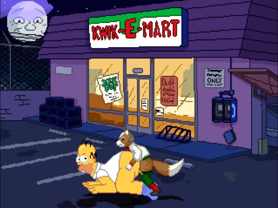 MUGEN Request#100: Homer Simpson X Fox McCloud