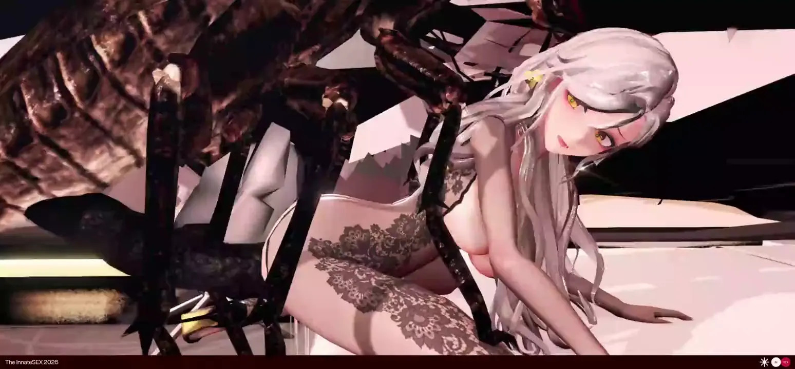 [InnateSEX 09]I'm about to be completely filled up by a giant roach!