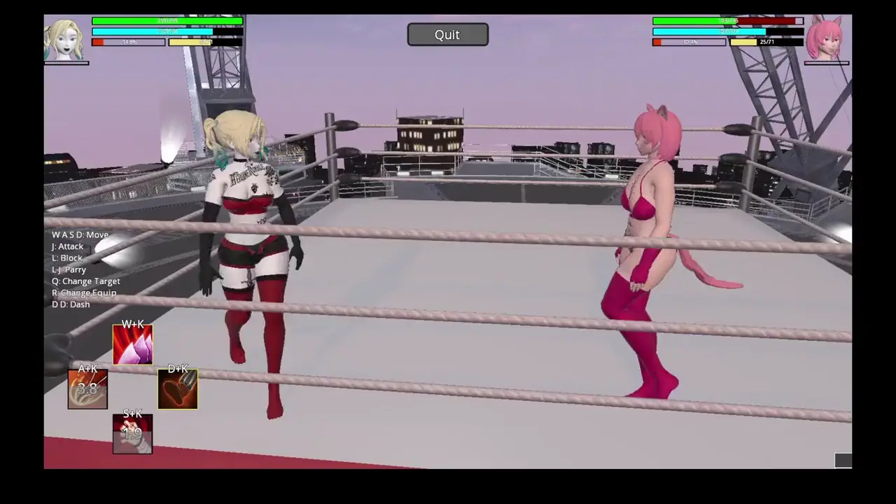 THE ARENA: PARKER QUINN VS LUCY